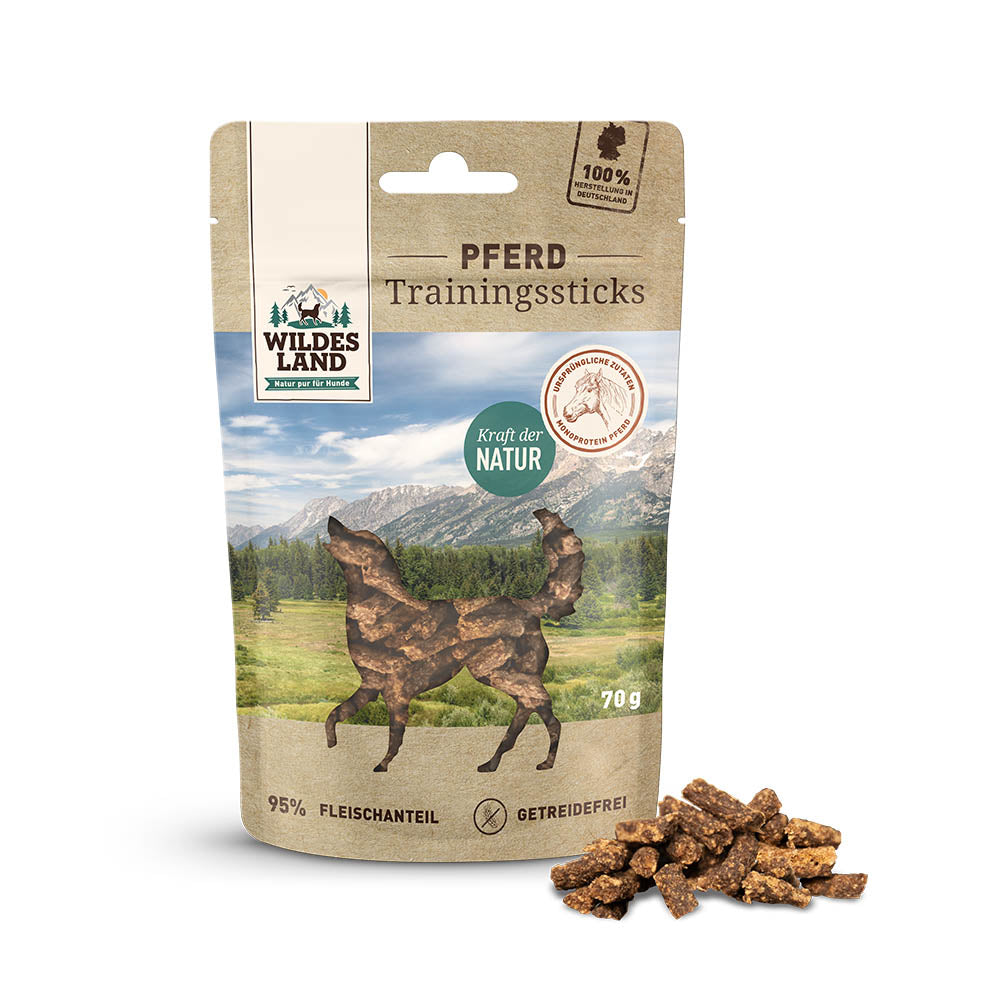 Wildes Land - Trainingssticks "Pferd" 70g