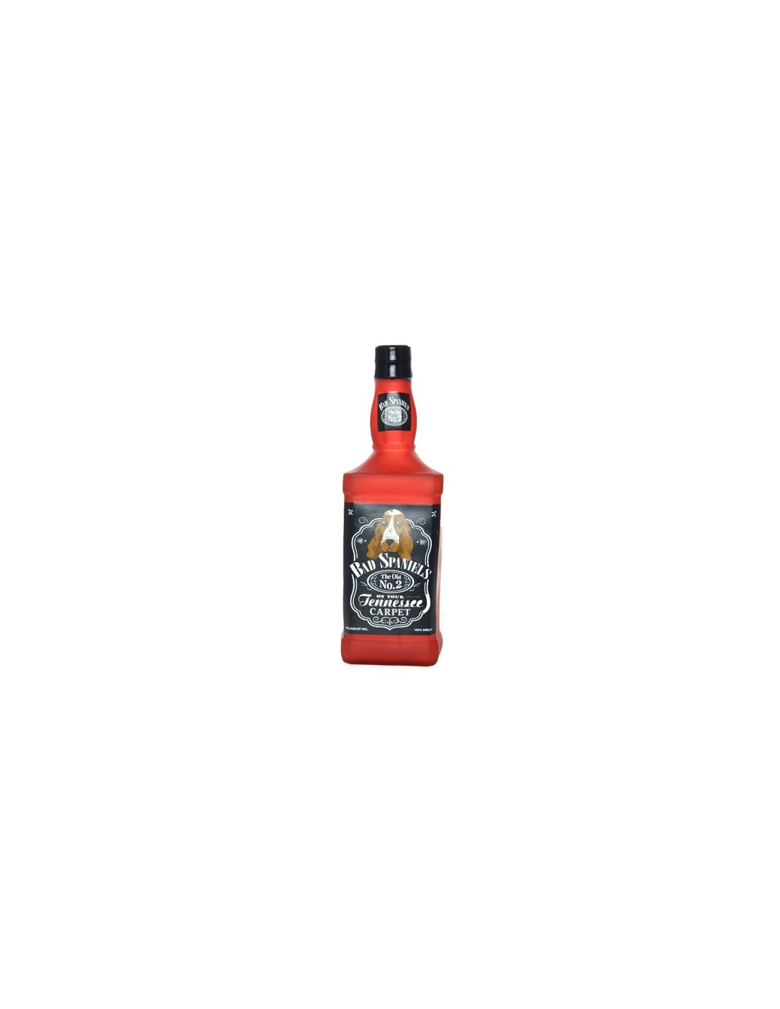 MyDogToy - Squeaker "Liquor Bottle Bad Spaniels"