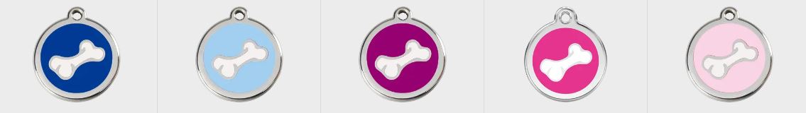 Gravurmarke "Bone" in verschiedenen Farben