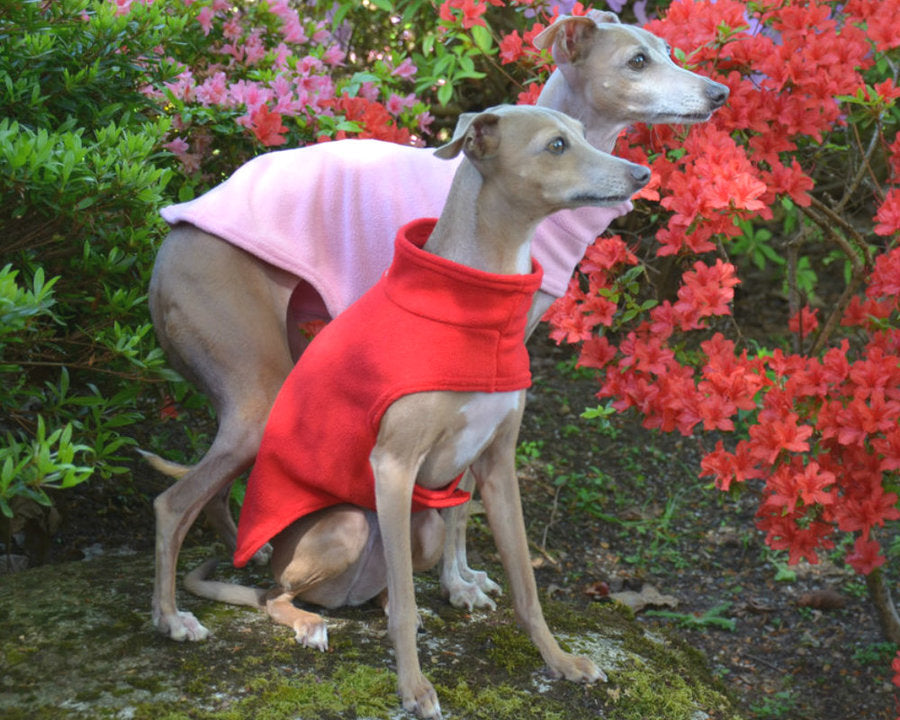Teckelklub - Outdoor-Fleecepulli "The Fuzzie Karo Rot" #20