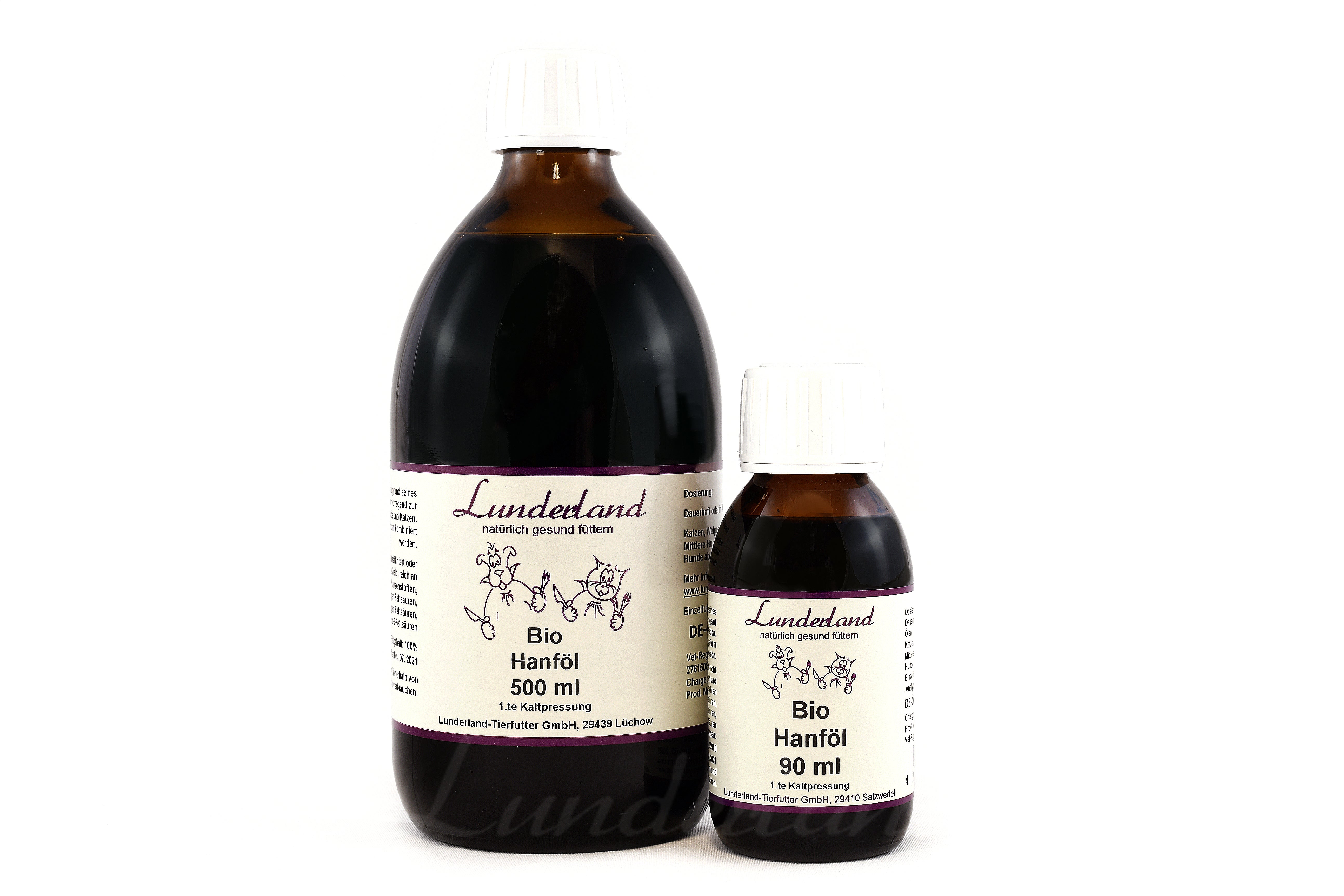 Lunderland - Bio Hanföl 90ml