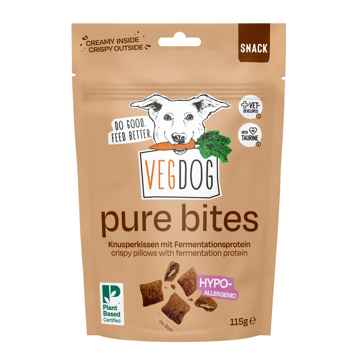 VegDog - Pure Bites 115g
