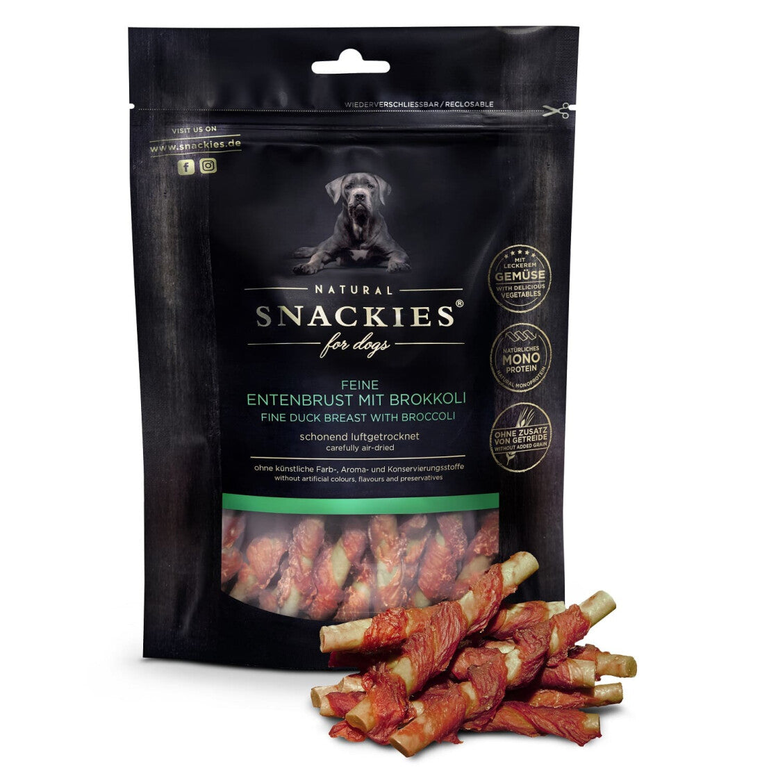 Snackies - Feine Entenbrust mit Brokkoli 170g