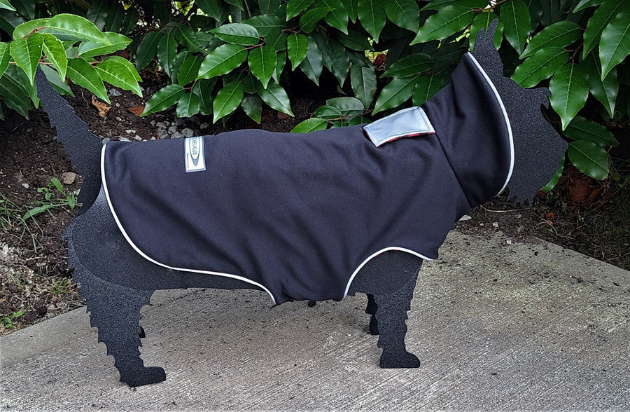 Teckelklub - Outdoor-Mantel "Hudson schwarz" #2
