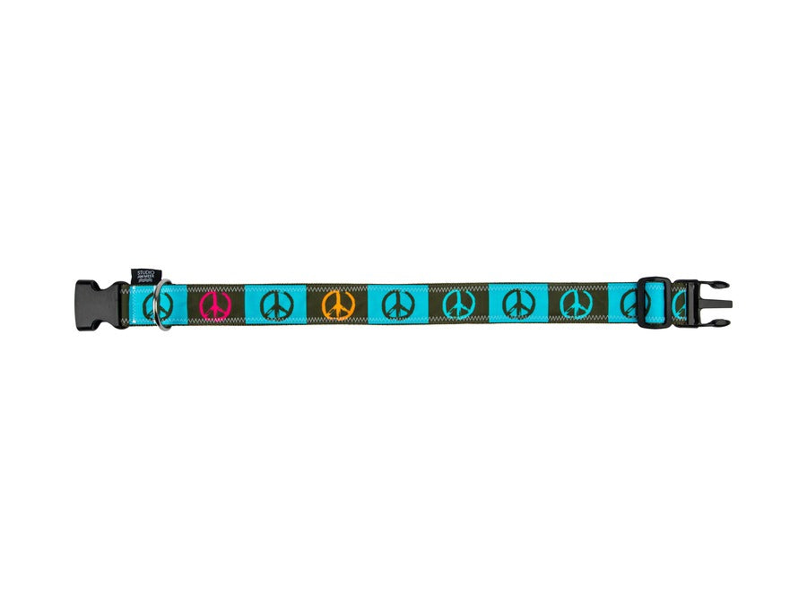 STUDIO AM MEER - Surfsegel Halsband "XS - Peace in khaki und türkis"