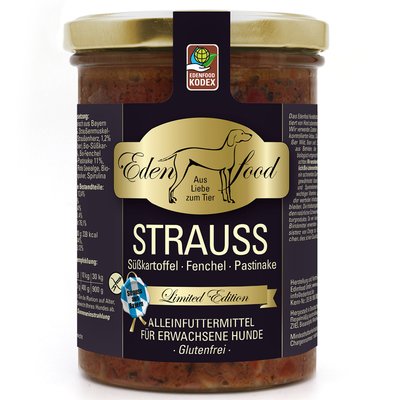 Edenfood - Bayerischer Strauss (limited edition) 370g