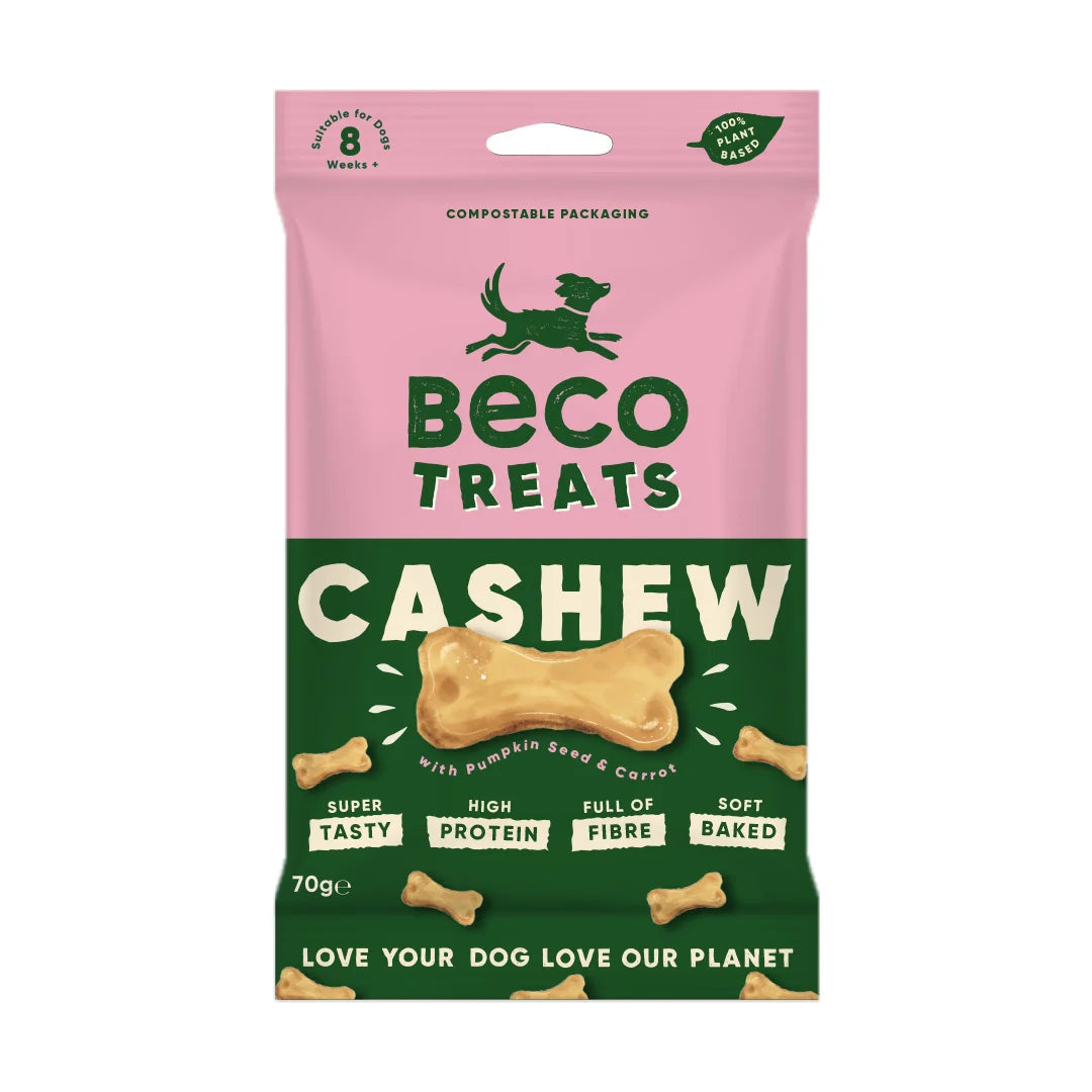 Beco Pet - Treats "Cashew with Pumpkin Seed & Carrot" 70g
