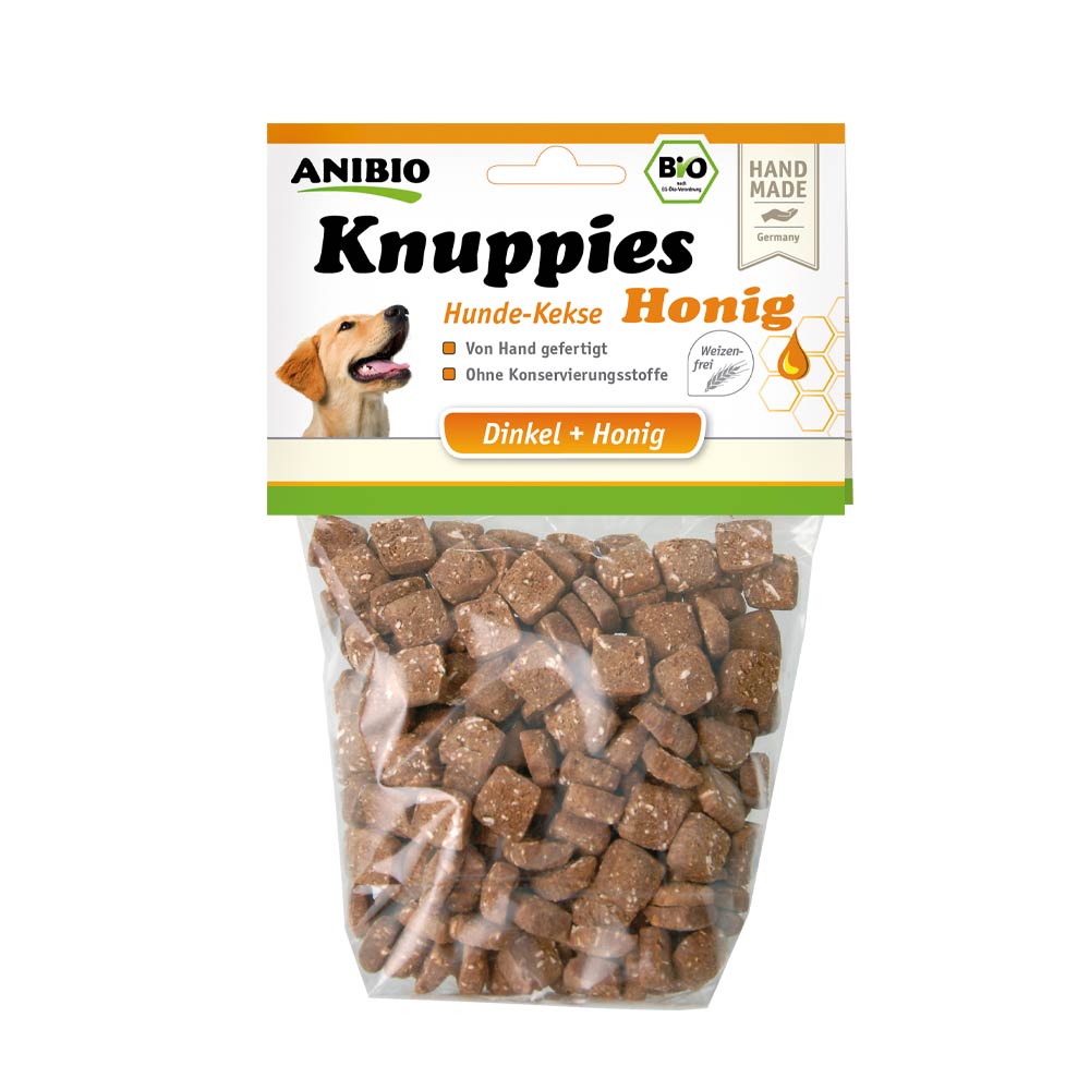 Anibio - Knuppies "Honig Bio" 160g