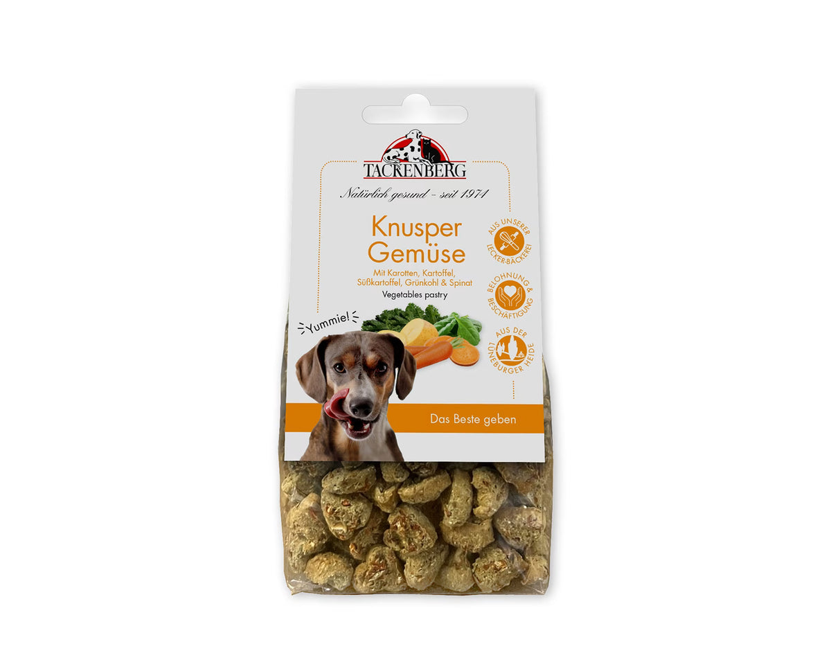 Tackenberg - Hundegebäck "Knusper Gemüse" 125g