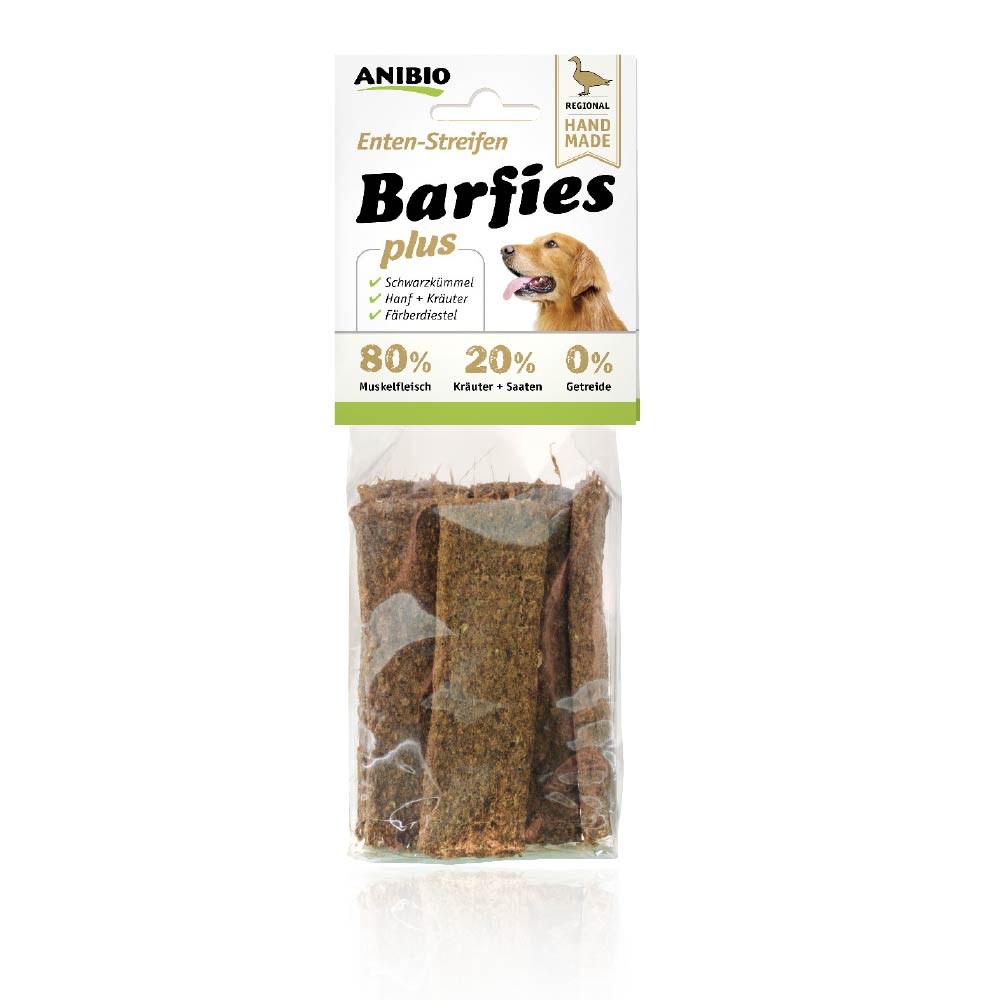 Anibio - Barfies "Entenstreifen" 120g