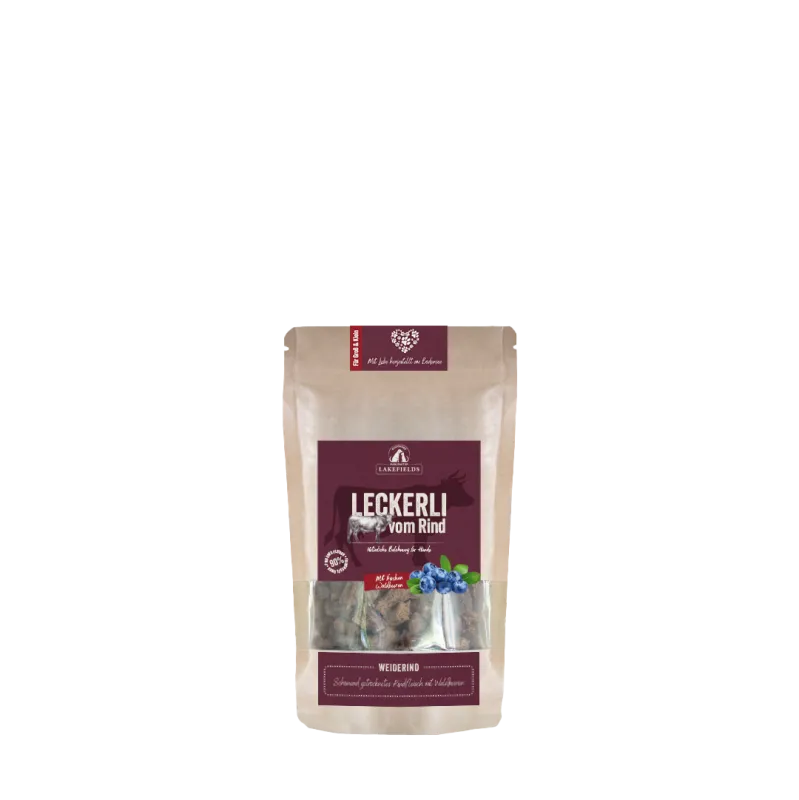Lakefields - Leckerli "Rind" 150g