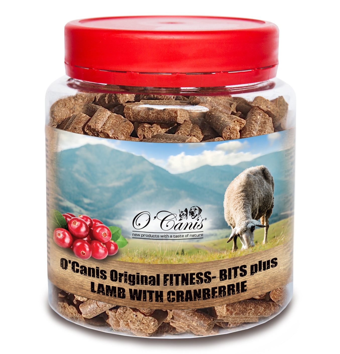 O'Canis - Fitness Bits PLUS "Lamm mit Cranberrys" 400g
