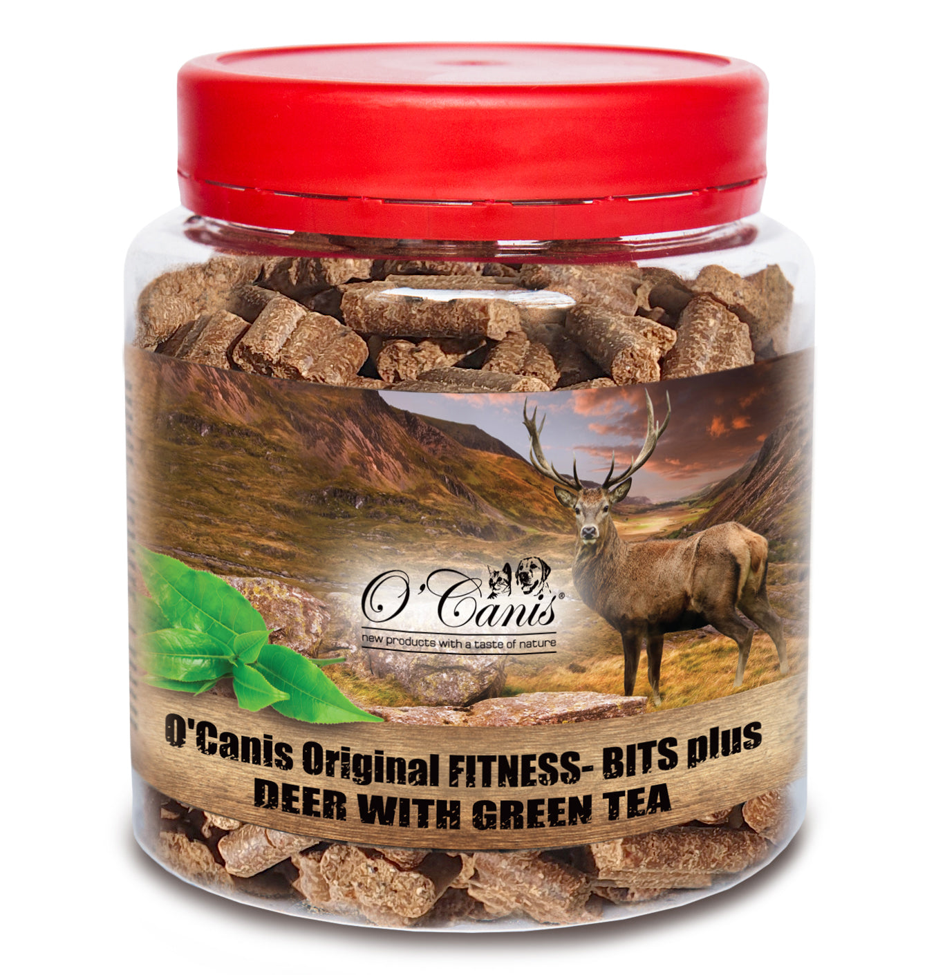 O'Canis - Fitness Bits PLUS "Hirsch grünem Tee" 400g