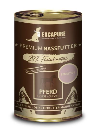 ESCAPURE - "Pferde Geschnetzeltes" 400g