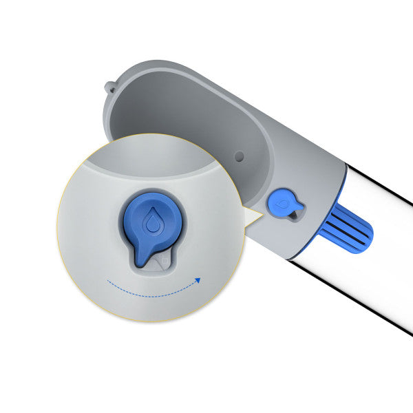 PETKIT - Reiseflasche "Filter" in grün 400ml