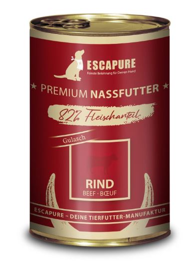 ESCAPURE - "Rinder Gulasch" 400g