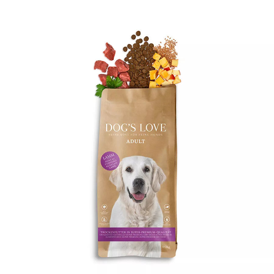 Dog's Love - Trockenfutter Lamm mit Süßkartoffel und Apfel
