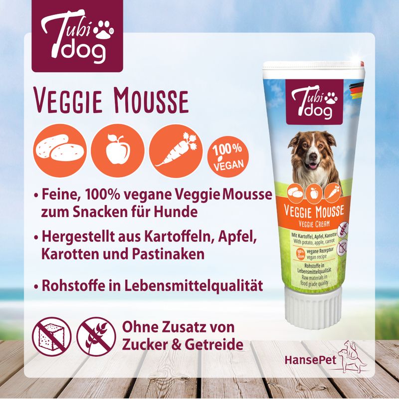 Tubidog - Veggie Mousse 75g