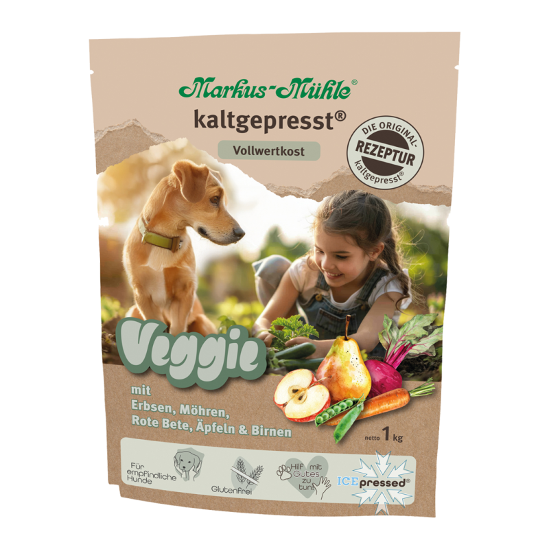 Markus Mühle - Kaltgepresstes Trockenfutter "Veggie" 1kg