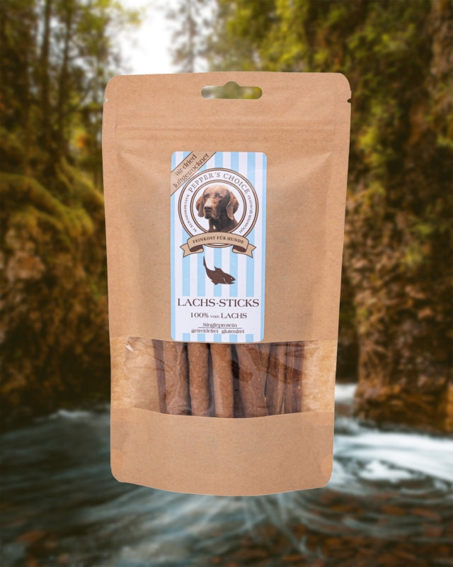 Pepper's Choice - Sticks "Lachsfleisch" 125g