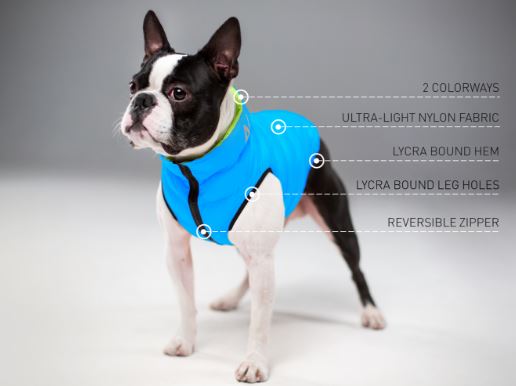 AiryVest Wendejacke "schwarz - blau"