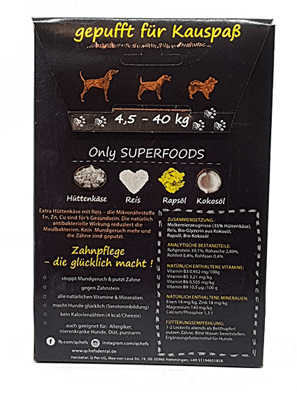 QCHEFS - Cheesies 65g