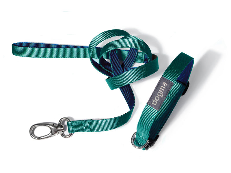 Dogma - Nylonhalsband "Little Navy" 1,6cm breit