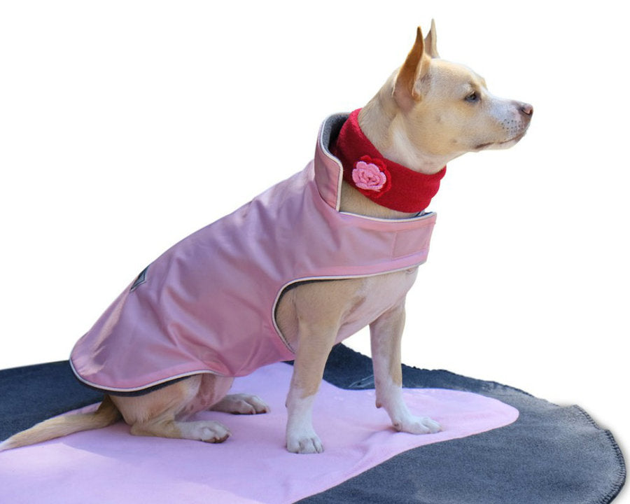 Teckelklub - Fleecedecke aus Kanada "pink bone"