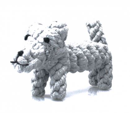 Baumwollspielzeug - "Grauer Hund"