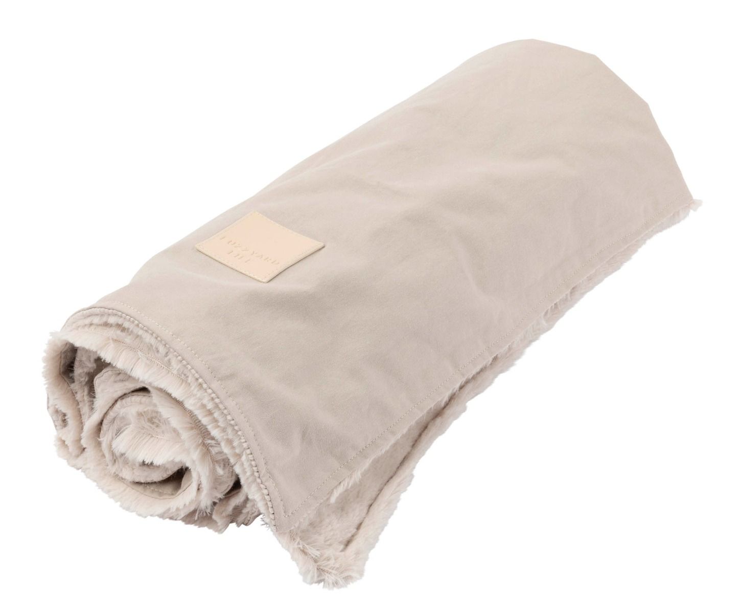 Fuzzyard - Reversible Blanket in sandstone S