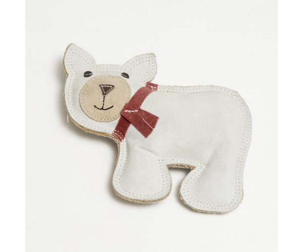 NufNuf - Wildlederspielzeug "Snowbear"