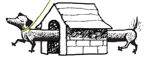 The longue little Dog - Wein "rouge"