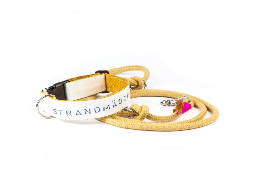 STUDIO AM MEER - Surfsegel Halsband "L - Strandmdchen mit Anker"