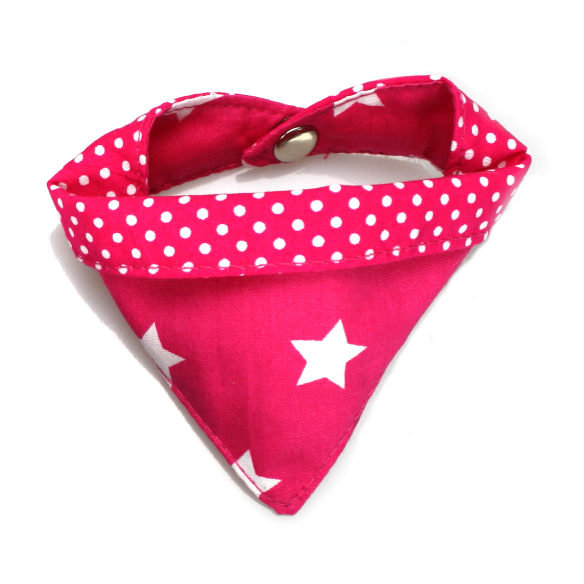 Großartige Hundehalstücher "Sterne pink"