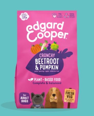 Edgard & Cooper - Trockenfutter "Knusprige Rote Beete & Kürbis (Veggie)" 1kg