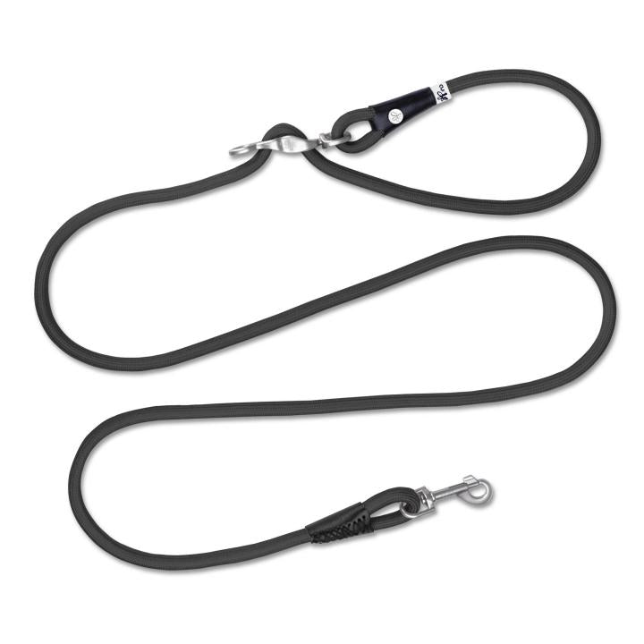 Curli - Leine "Vario Comfort" schwarz