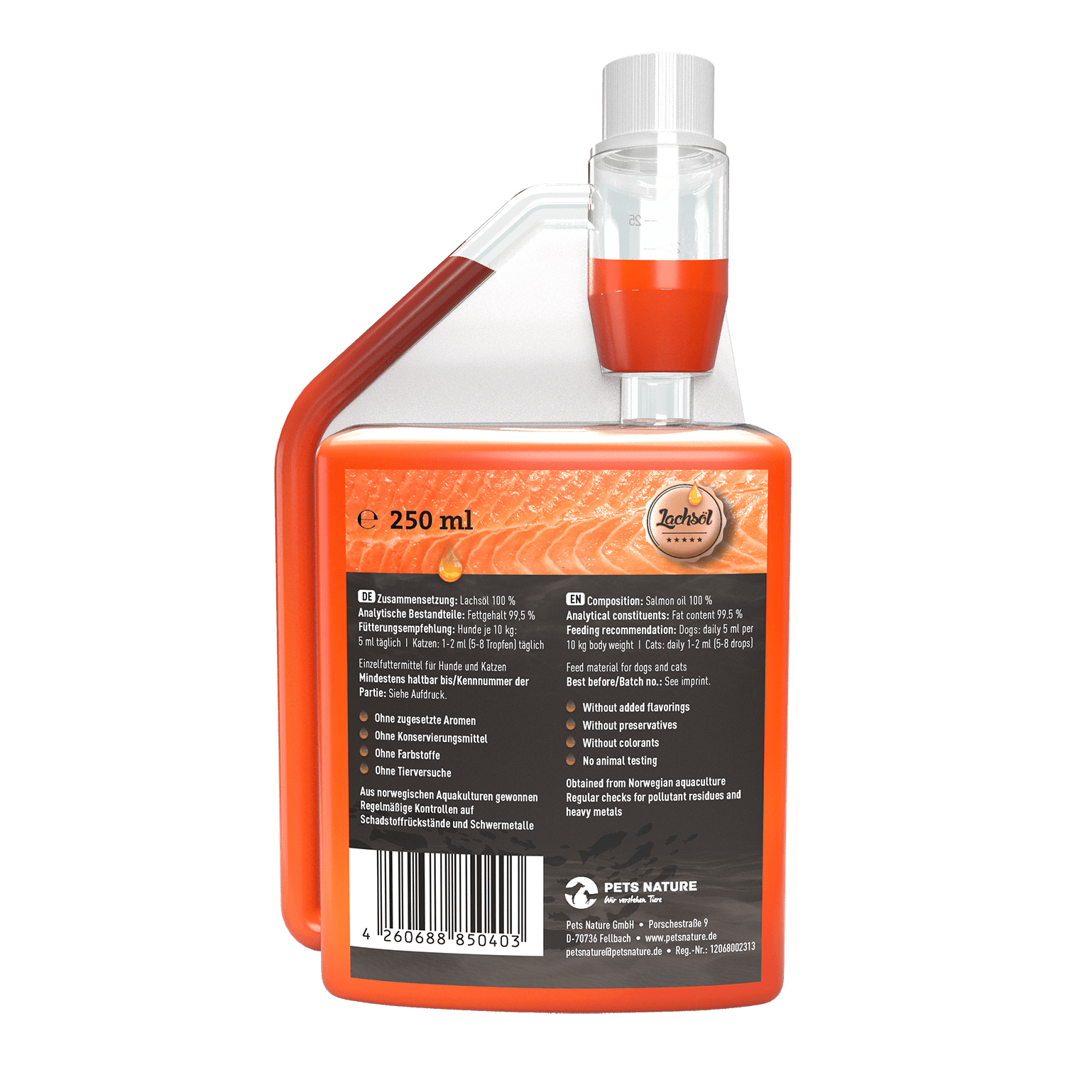 Pets Nature - Lachsöl 250ml
