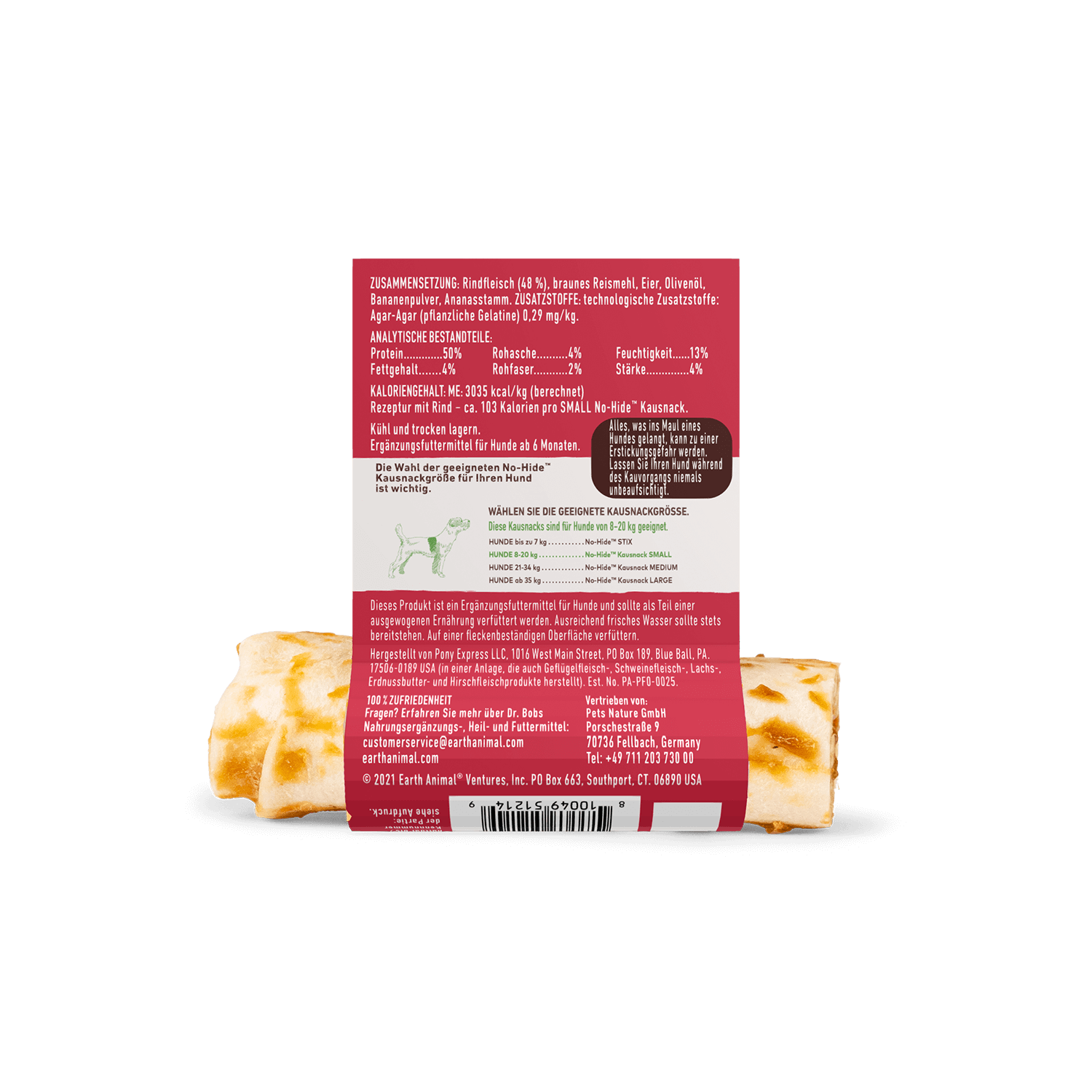 Earth-Animal - No Hide "Rind S" 34g
