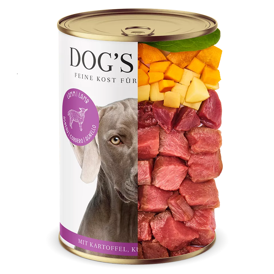 Dog's Love - "Adult" Lamm mit Kürbis und Kartoffel 800g