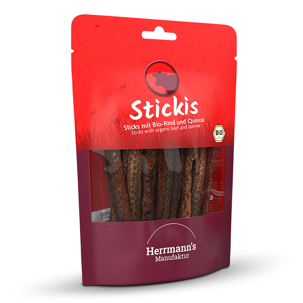 Herrmann's - Stickis "Bio Rind mit Quinoa" 80g