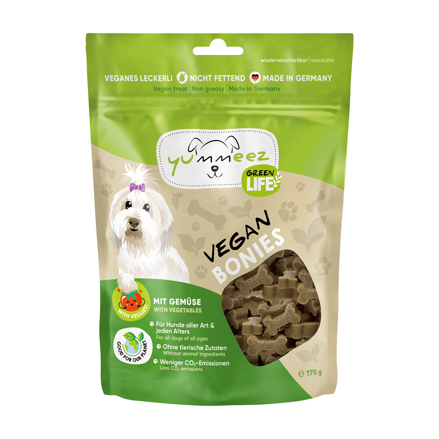 Yummeez - Green Life Bonies "Vegan" 175g