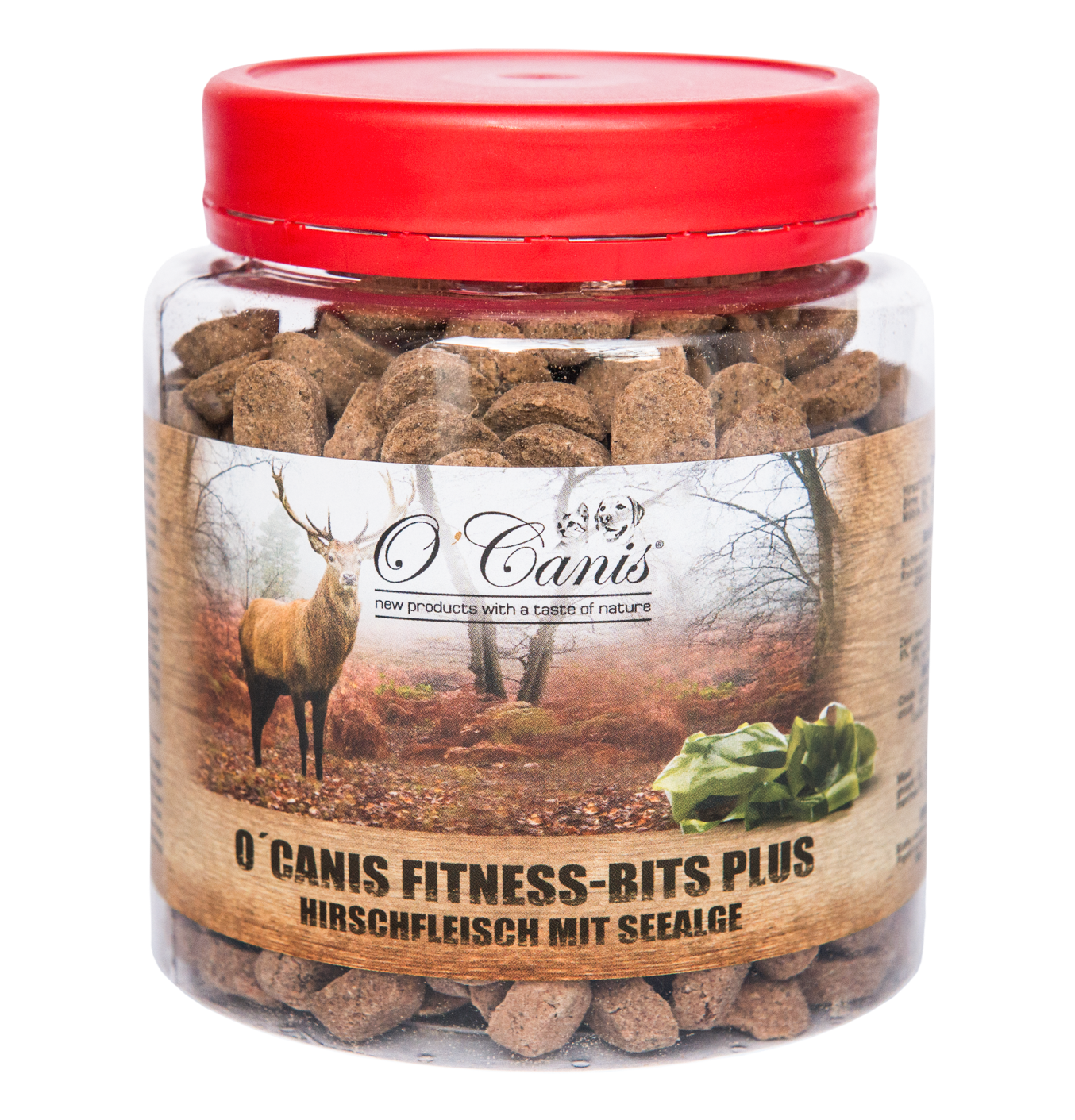 O'Canis - Fitness Bits PLUS "Hirsch mit Seealgen" 300g