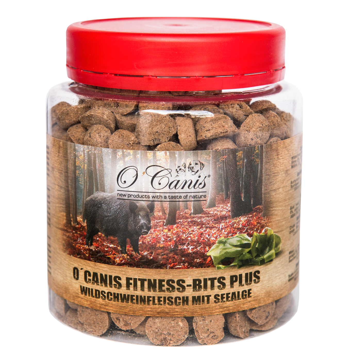 O'Canis - Fitness Bits PLUS "Wildschwein mit Seealgen" 300g
