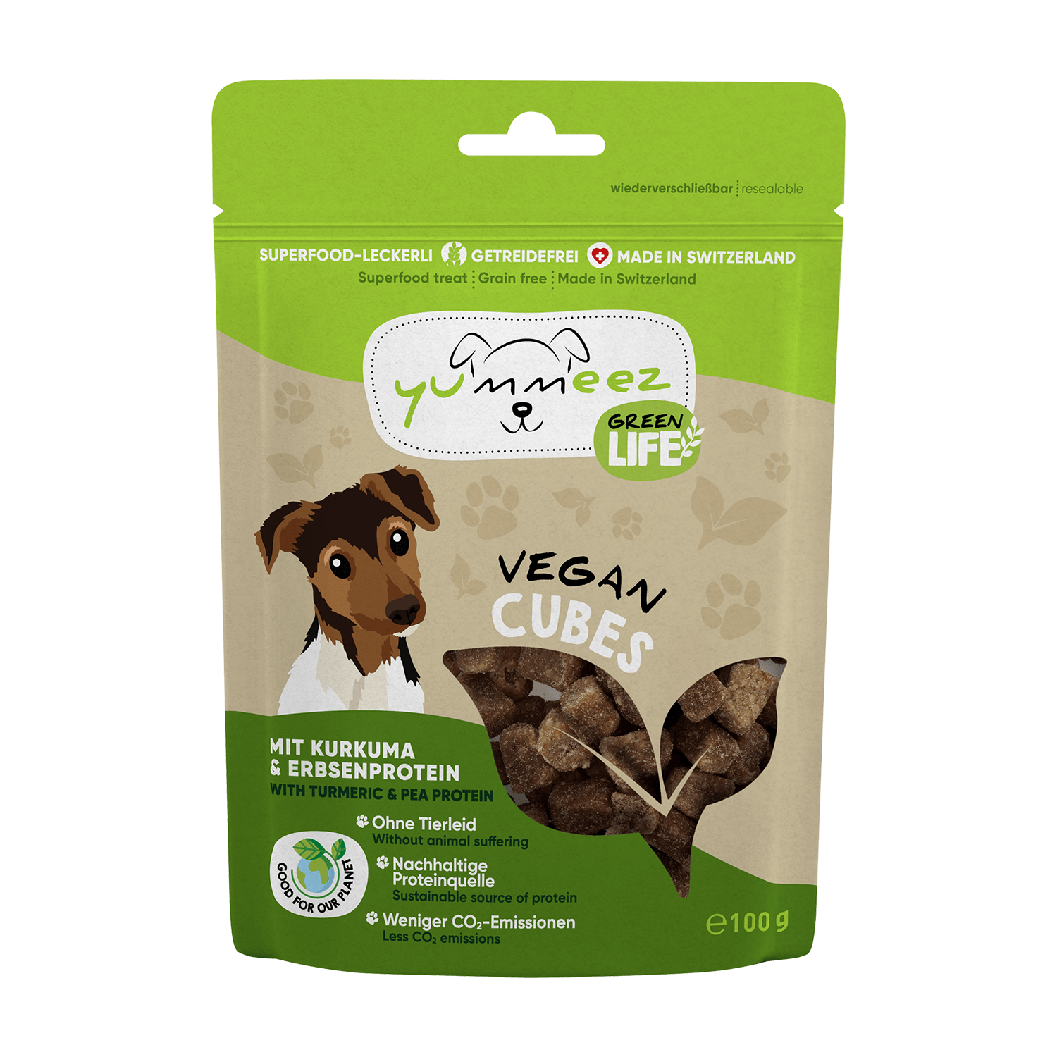Yummeez - Green Life Cubes "Vegan" 100g