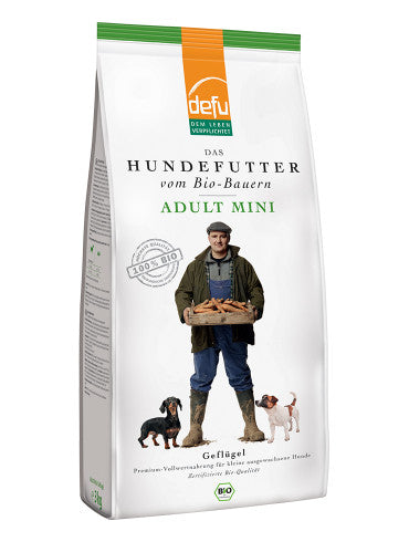 defu - BIO Trockenfutter "Adult Mini Geflügel" 3kg