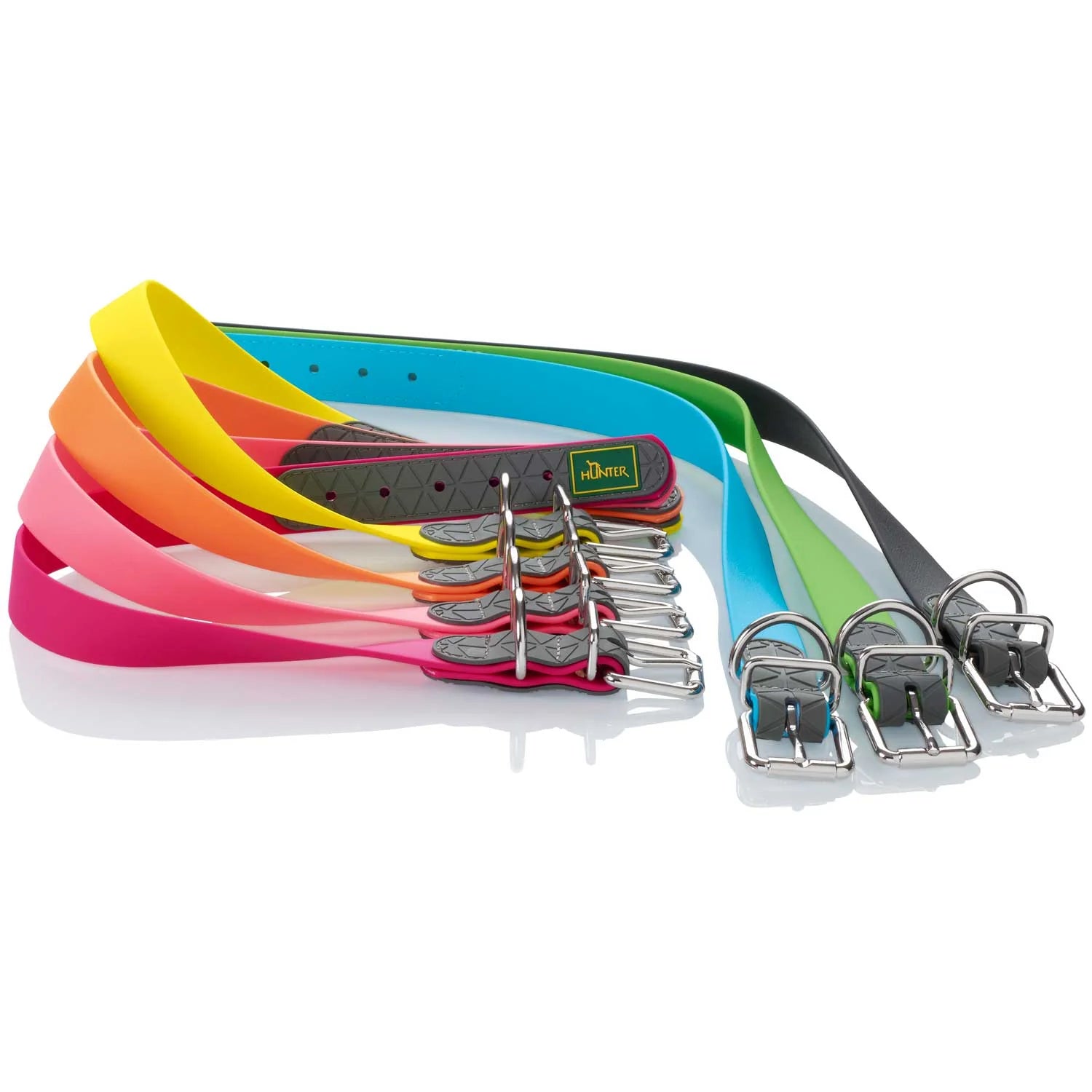 Hunter - Halsband "Convenience" in neonorange