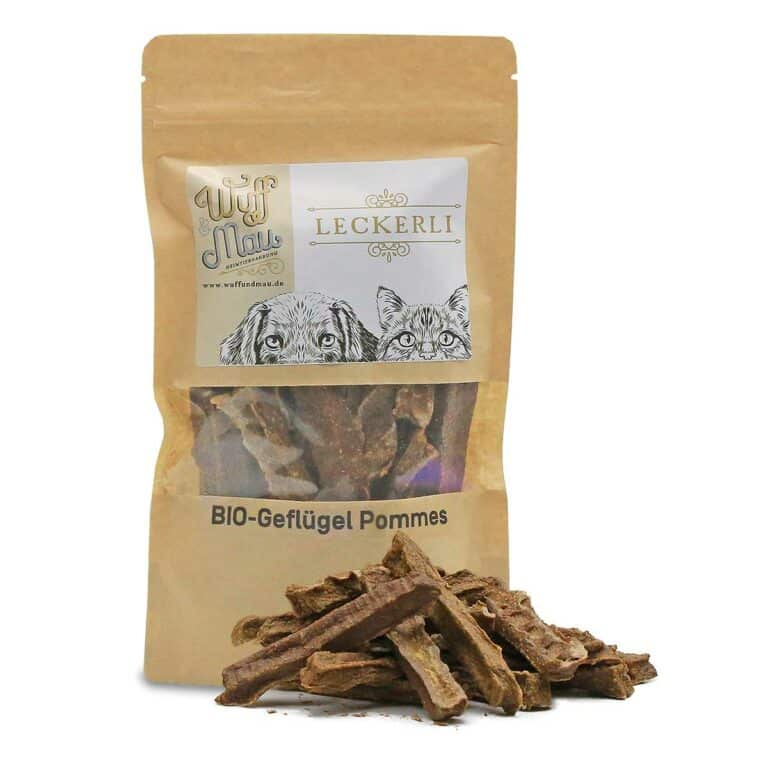Wuff & Mau - Bio Geflügel Pommes 120g