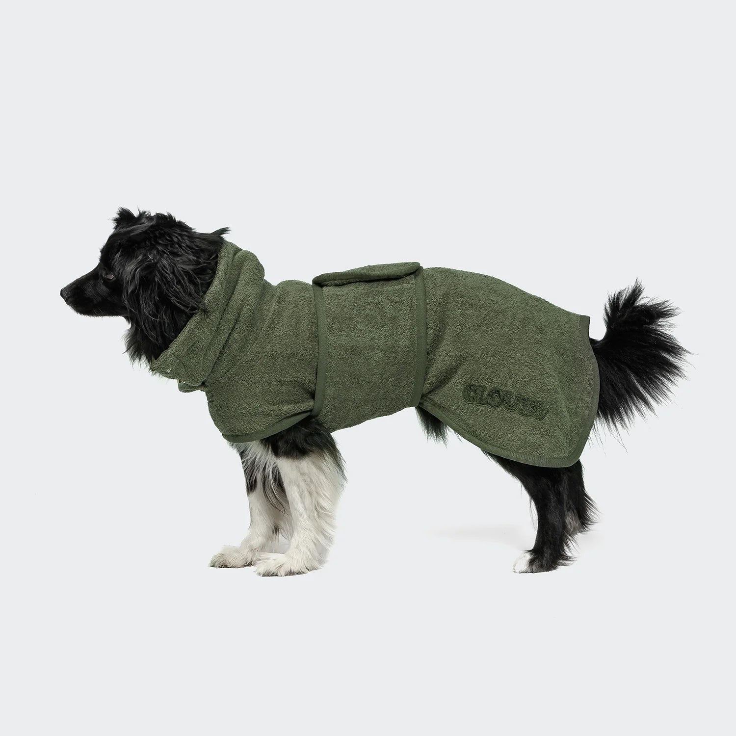 Cloud7 - Hundebademantel "Wannsee Sage"
