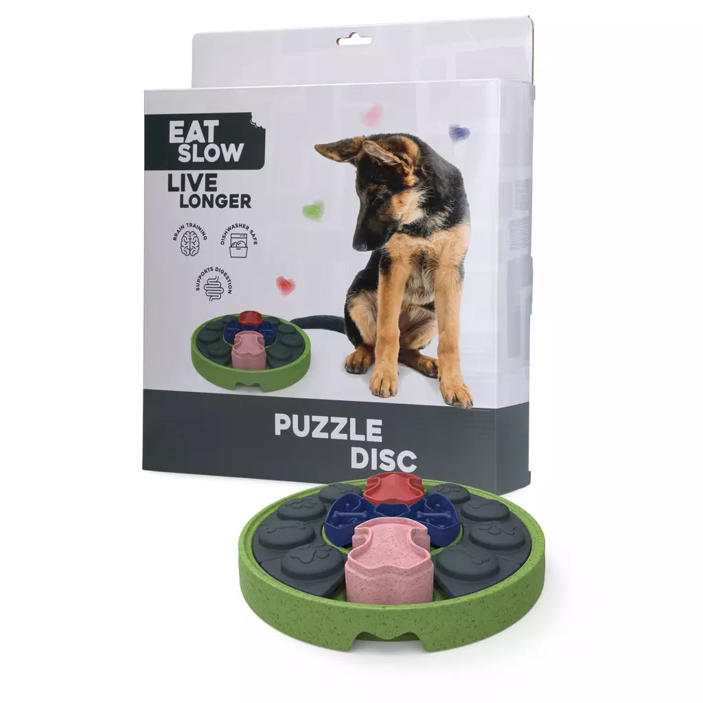 Eat Slow Live Longer - Puzzle Disc