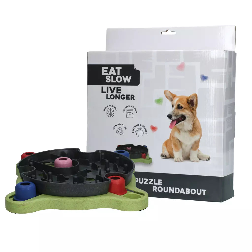 Eat Slow Live Longer - Puzzle Roundabout